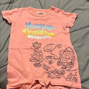 Harley-Davidson  Pink onesie